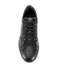 schwarze Leder niedrige Sneakers von Bally