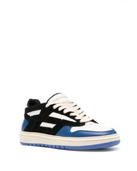 schwarze Leder niedrige Sneakers von Represent