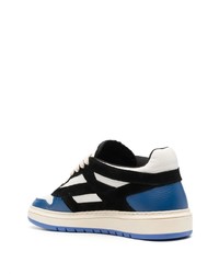 schwarze Leder niedrige Sneakers von Represent