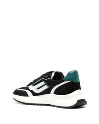 schwarze Leder niedrige Sneakers von Bally