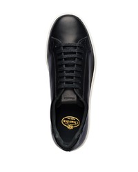 schwarze Leder niedrige Sneakers von Church's