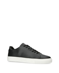 schwarze Leder niedrige Sneakers von Kurt Geiger London