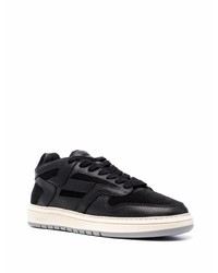 schwarze Leder niedrige Sneakers von Represent