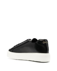 schwarze Leder niedrige Sneakers von Church's