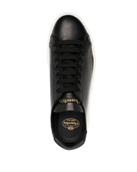 schwarze Leder niedrige Sneakers von Church's