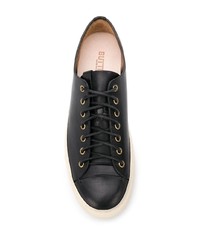 schwarze Leder niedrige Sneakers von Buttero