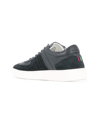 schwarze Leder niedrige Sneakers von Ps By Paul Smith