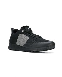 schwarze Leder niedrige Sneakers von Ps By Paul Smith