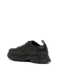 schwarze Leder niedrige Sneakers von Karl Lagerfeld