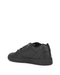 schwarze Leder niedrige Sneakers von Koio