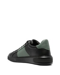 schwarze Leder niedrige Sneakers von Bally