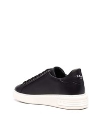 schwarze Leder niedrige Sneakers von Bally