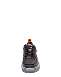 schwarze Leder niedrige Sneakers von Nike Sportswear