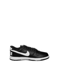 schwarze Leder niedrige Sneakers von Nike Sportswear