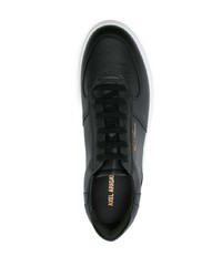 schwarze Leder niedrige Sneakers von Axel Arigato