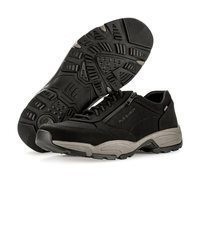 schwarze Leder niedrige Sneakers von Pius Gabor