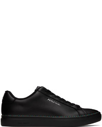 schwarze Leder niedrige Sneakers von Ps By Paul Smith