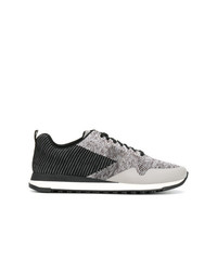 schwarze Leder niedrige Sneakers von Ps By Paul Smith