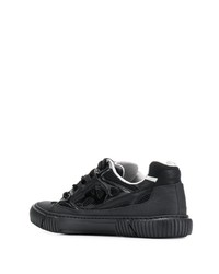 schwarze Leder niedrige Sneakers von Both