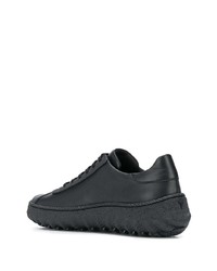 schwarze Leder niedrige Sneakers von CamperLab