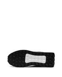 schwarze Leder niedrige Sneakers von Fila