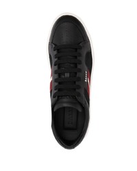 schwarze Leder niedrige Sneakers von Bally