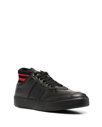 schwarze Leder niedrige Sneakers von Gcds