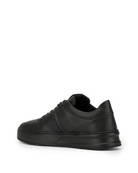 schwarze Leder niedrige Sneakers von Tod's