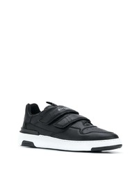 schwarze Leder niedrige Sneakers von Givenchy