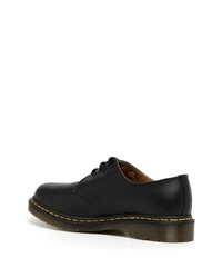 schwarze Leder Oxford Schuhe von Dr. Martens