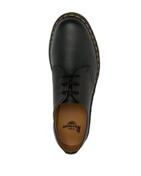 schwarze Leder Oxford Schuhe von Dr. Martens