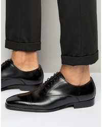 schwarze Leder Oxford Schuhe von Aldo
