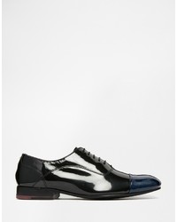 schwarze Leder Oxford Schuhe von Ted Baker