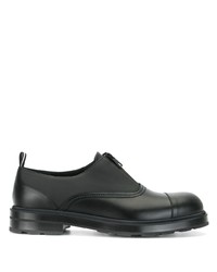 schwarze Leder Oxford Schuhe von Bally