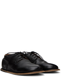 schwarze Leder Oxford Schuhe von Marsèll