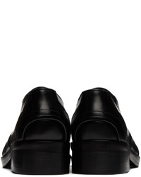 schwarze Leder Oxford Schuhe von Stefan Cooke