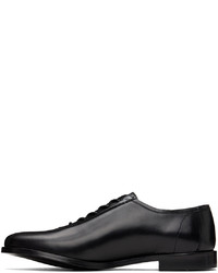 schwarze Leder Oxford Schuhe von Stefan Cooke