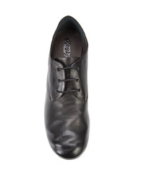 schwarze Leder Oxford Schuhe von Marsèll