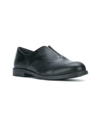 schwarze Leder Oxford Schuhe von Camper