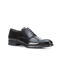 schwarze Leder Oxford Schuhe von To Boot New York