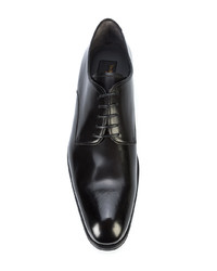 schwarze Leder Oxford Schuhe von To Boot New York