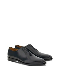 schwarze Leder Oxford Schuhe von Ferragamo