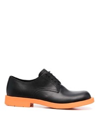 schwarze Leder Oxford Schuhe von Camper
