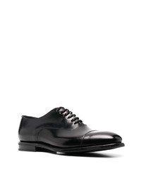 schwarze Leder Oxford Schuhe von Church's