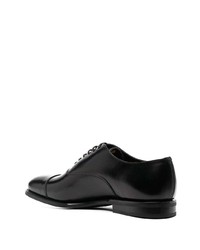 schwarze Leder Oxford Schuhe von Church's