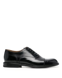 schwarze Leder Oxford Schuhe von Cenere Gb