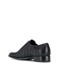 schwarze Leder Oxford Schuhe von Givenchy