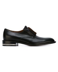 schwarze Leder Oxford Schuhe von Givenchy
