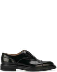 schwarze Leder Oxford Schuhe von Church's