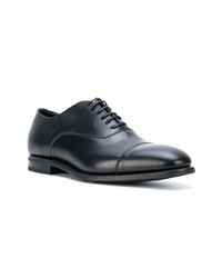 schwarze Leder Oxford Schuhe von Church's